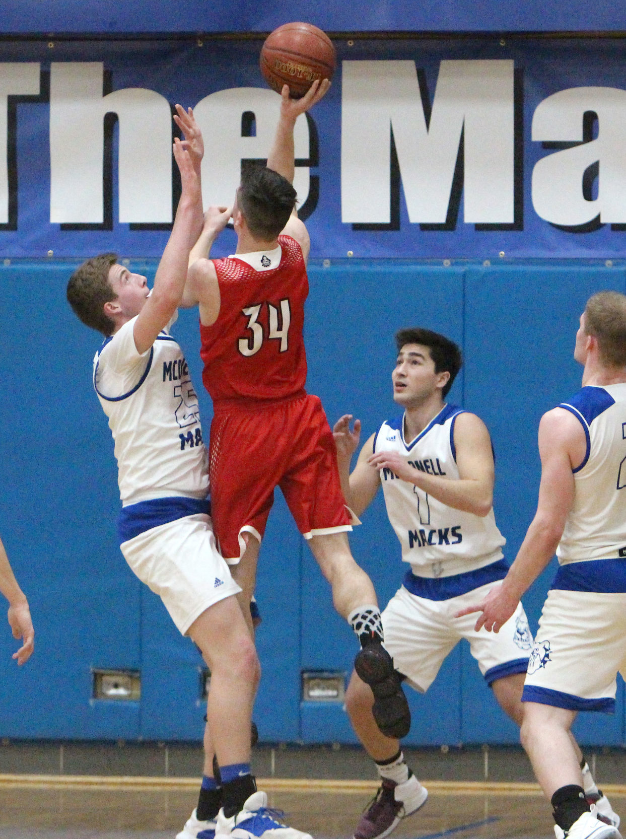 Prentice at McDonell boys basketball 3-2-19